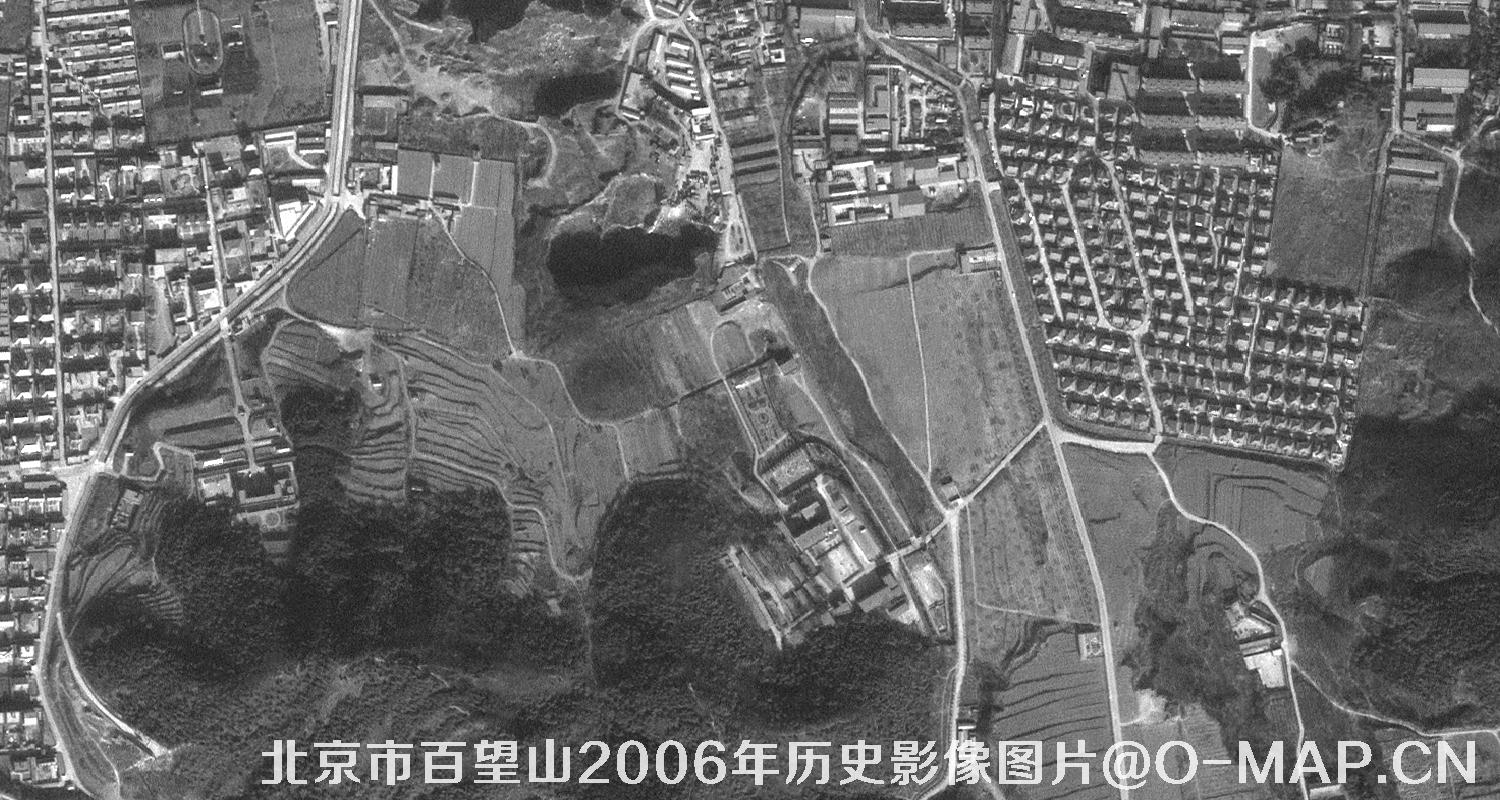 北京市百望山2006年历史影像图片