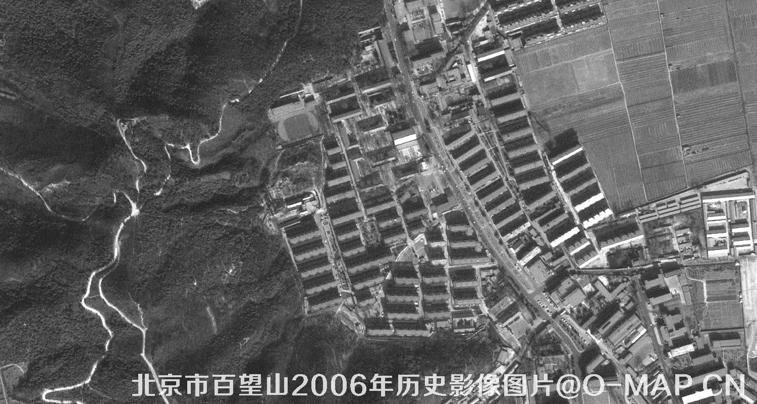 北京市百望山2006年历史影像图片