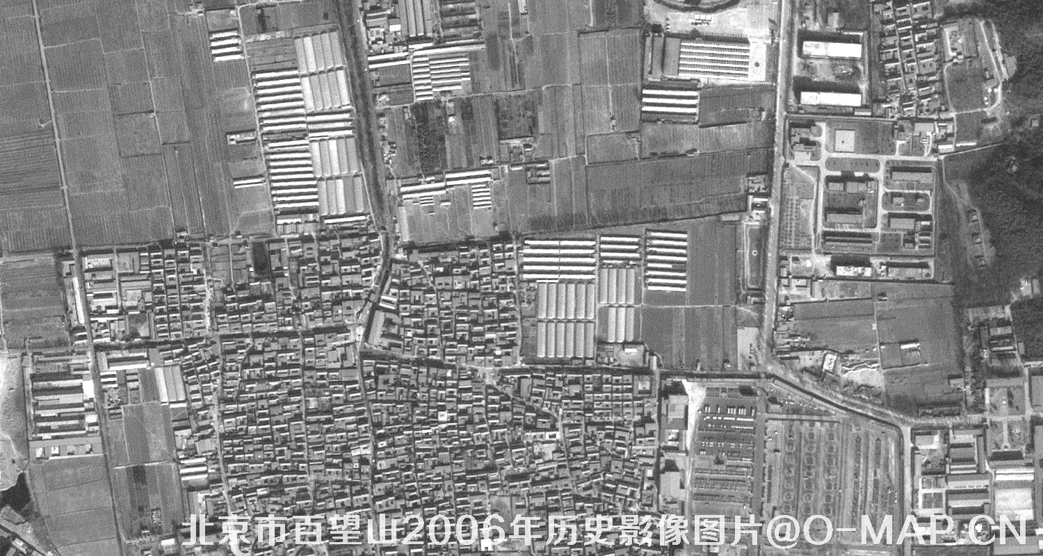 北京市百望山2006年历史影像图片