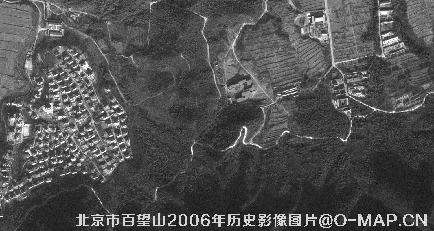 北京市百望山2006年历史影像图片