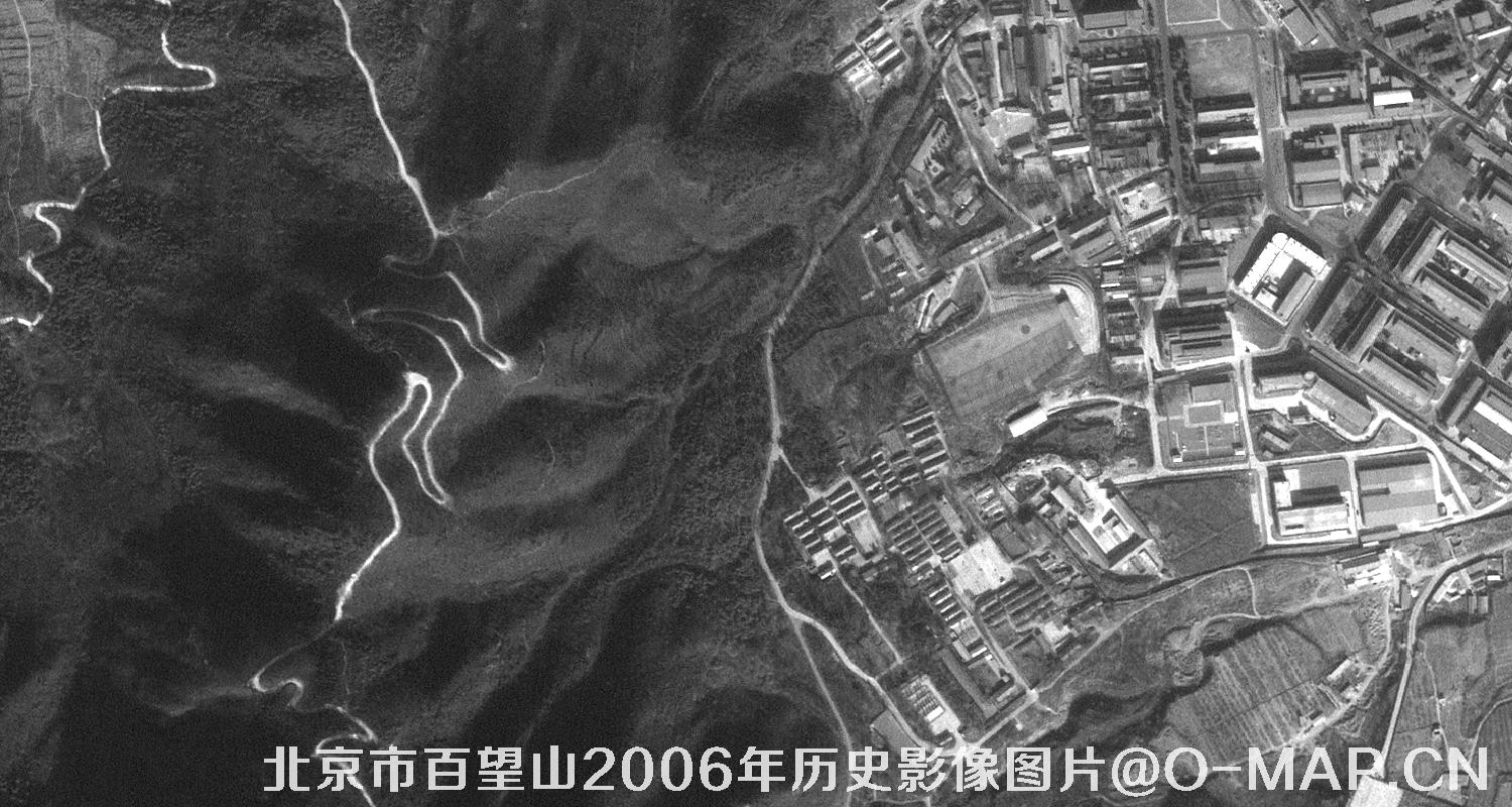 北京市百望山2006年历史影像图片