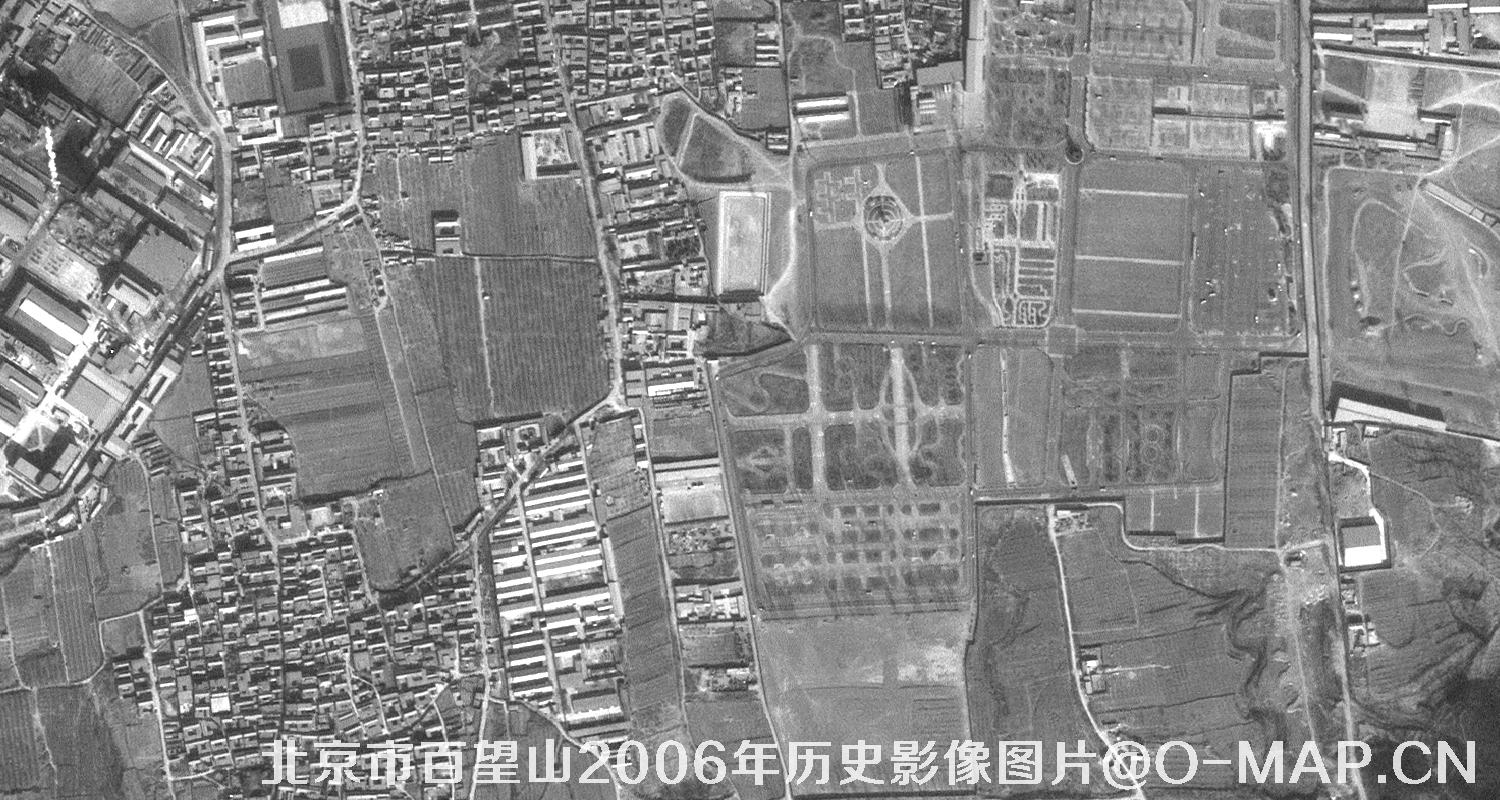 北京市百望山2006年历史影像图片