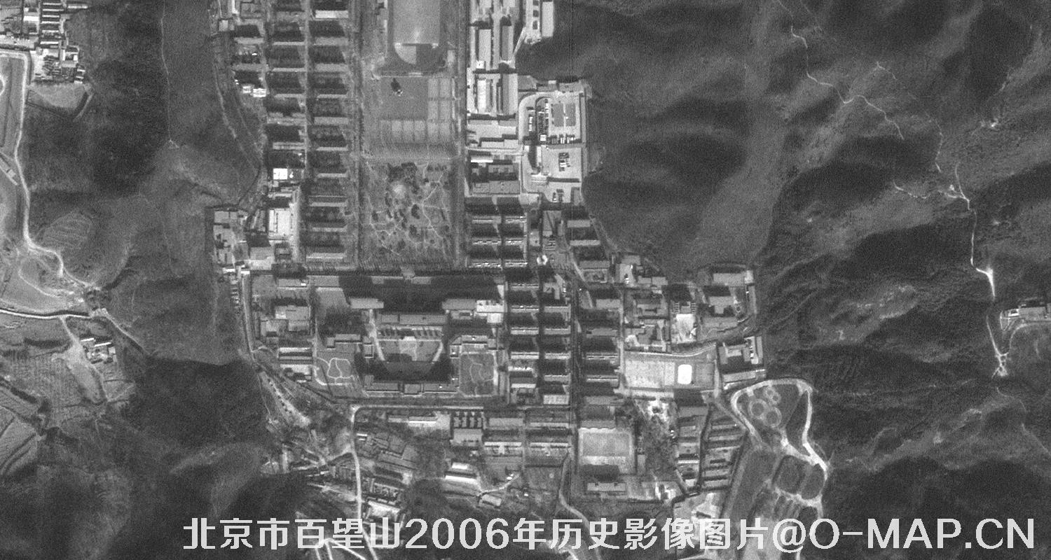 北京市百望山2006年历史影像图片