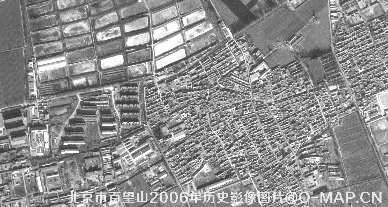 北京市百望山2006年历史影像图片