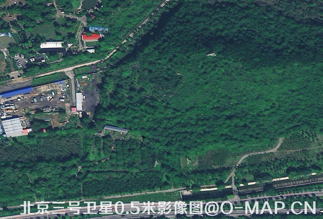北京三号卫星拍摄的0.5米分辨率影像图