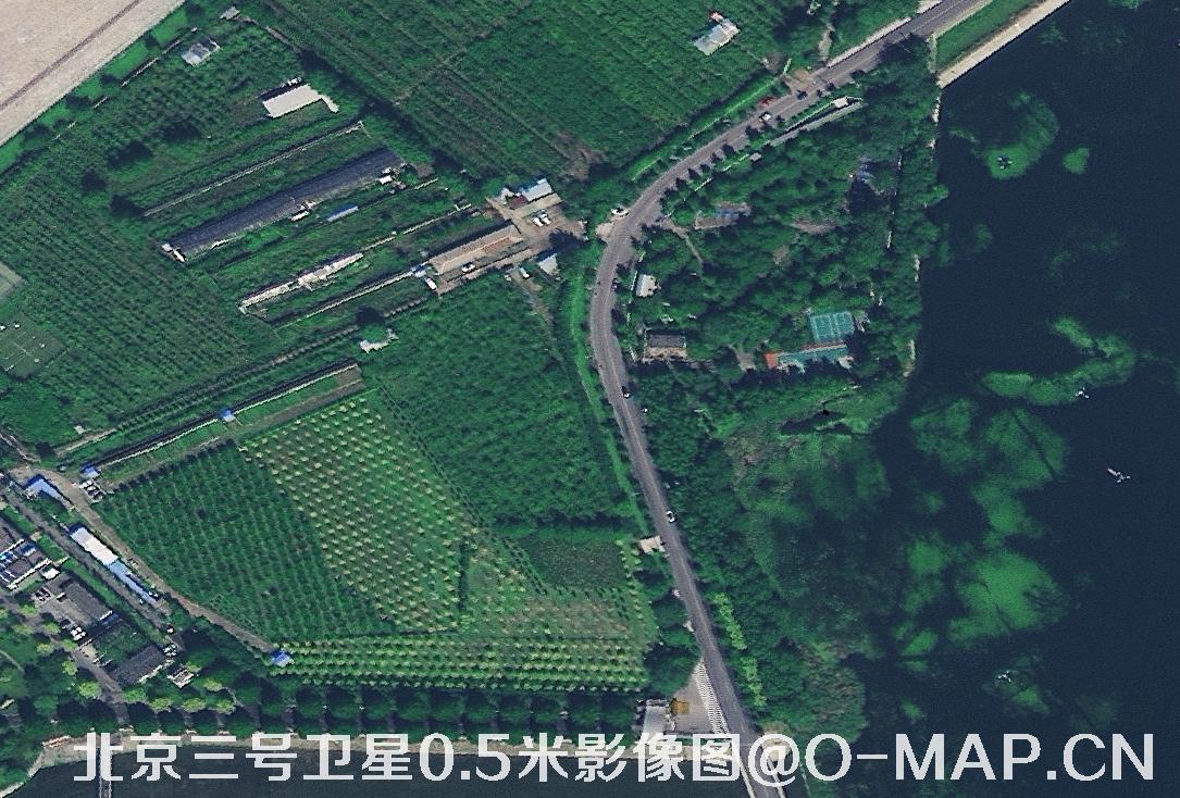 北京三号卫星拍摄的0.5米分辨率影像图