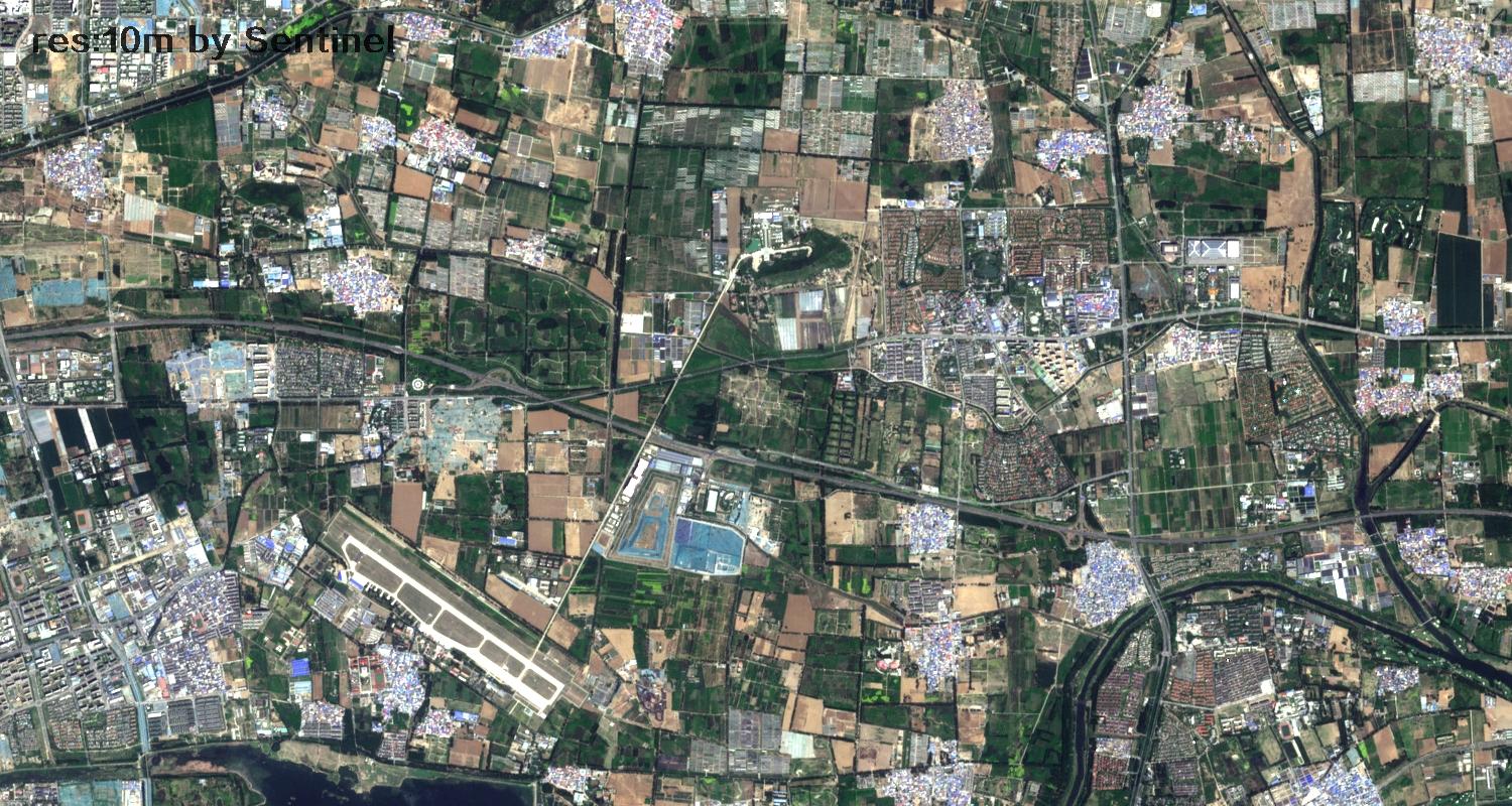 北京市2022年5月份最新卫星图
