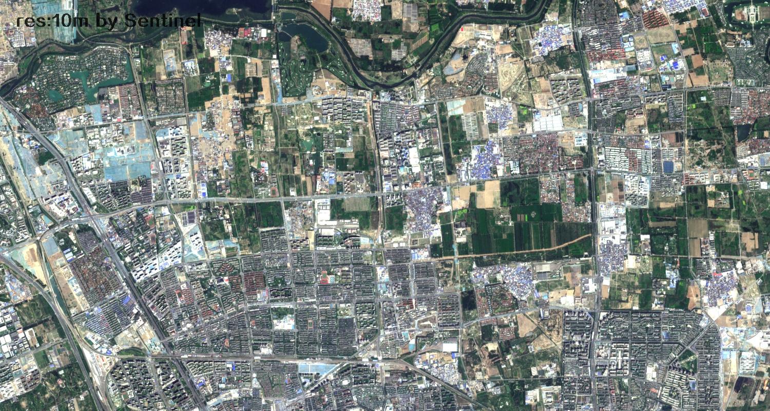 北京市2022年5月份最新卫星图