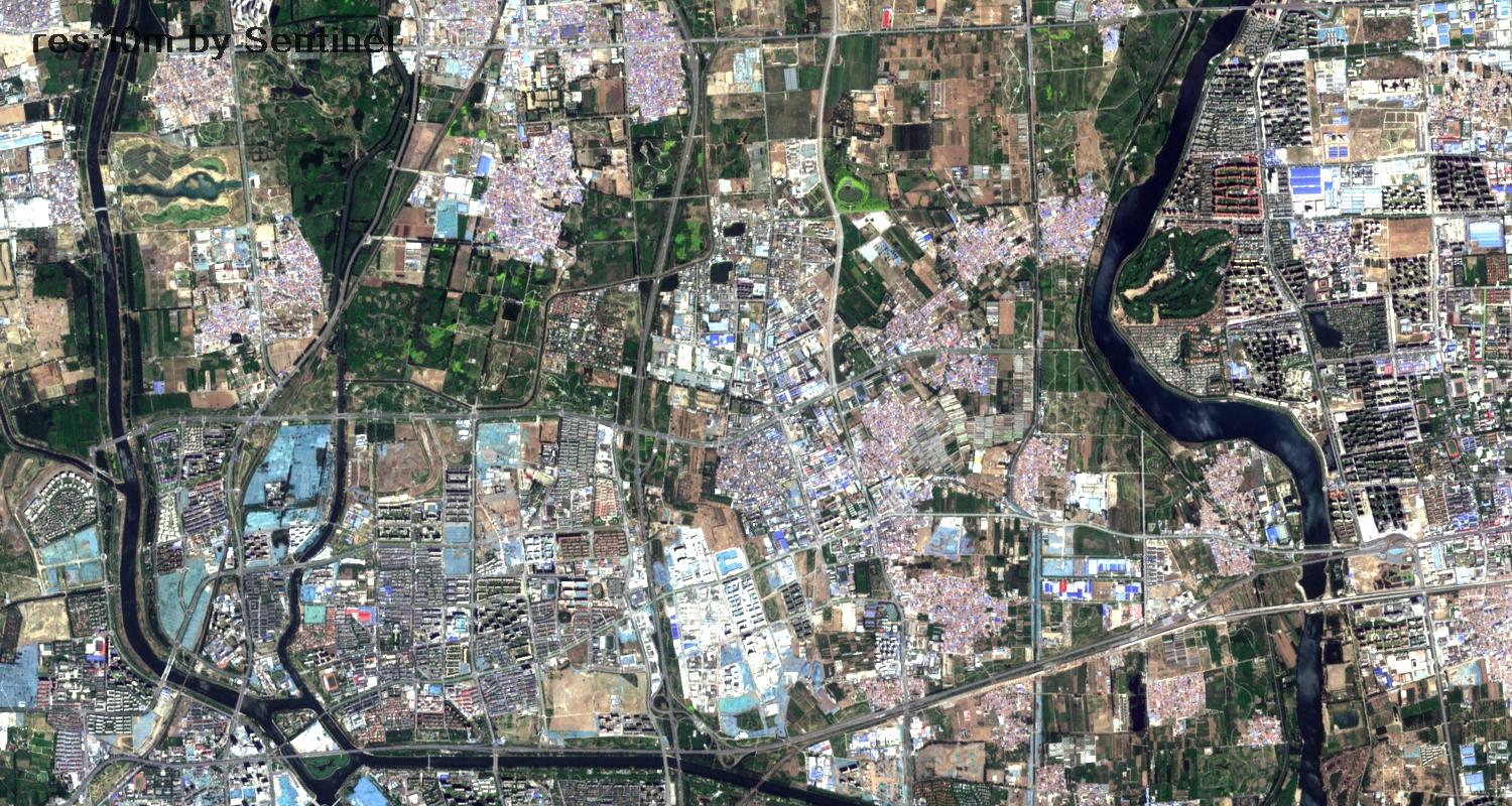 北京市2022年5月份最新卫星图