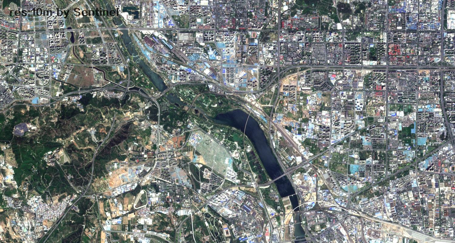 北京市2022年5月份最新卫星图