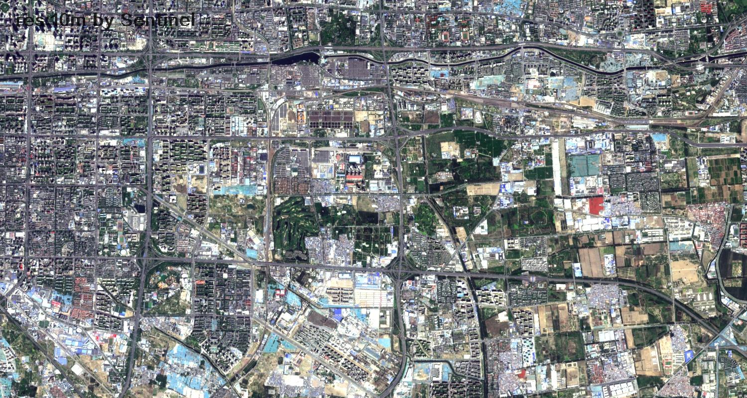 北京市2022年5月份最新卫星图