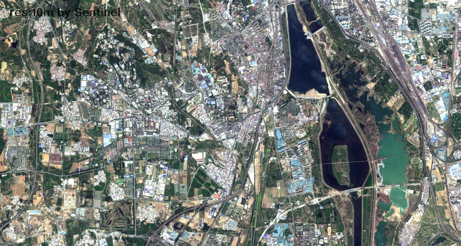 北京市2022年5月份最新卫星图