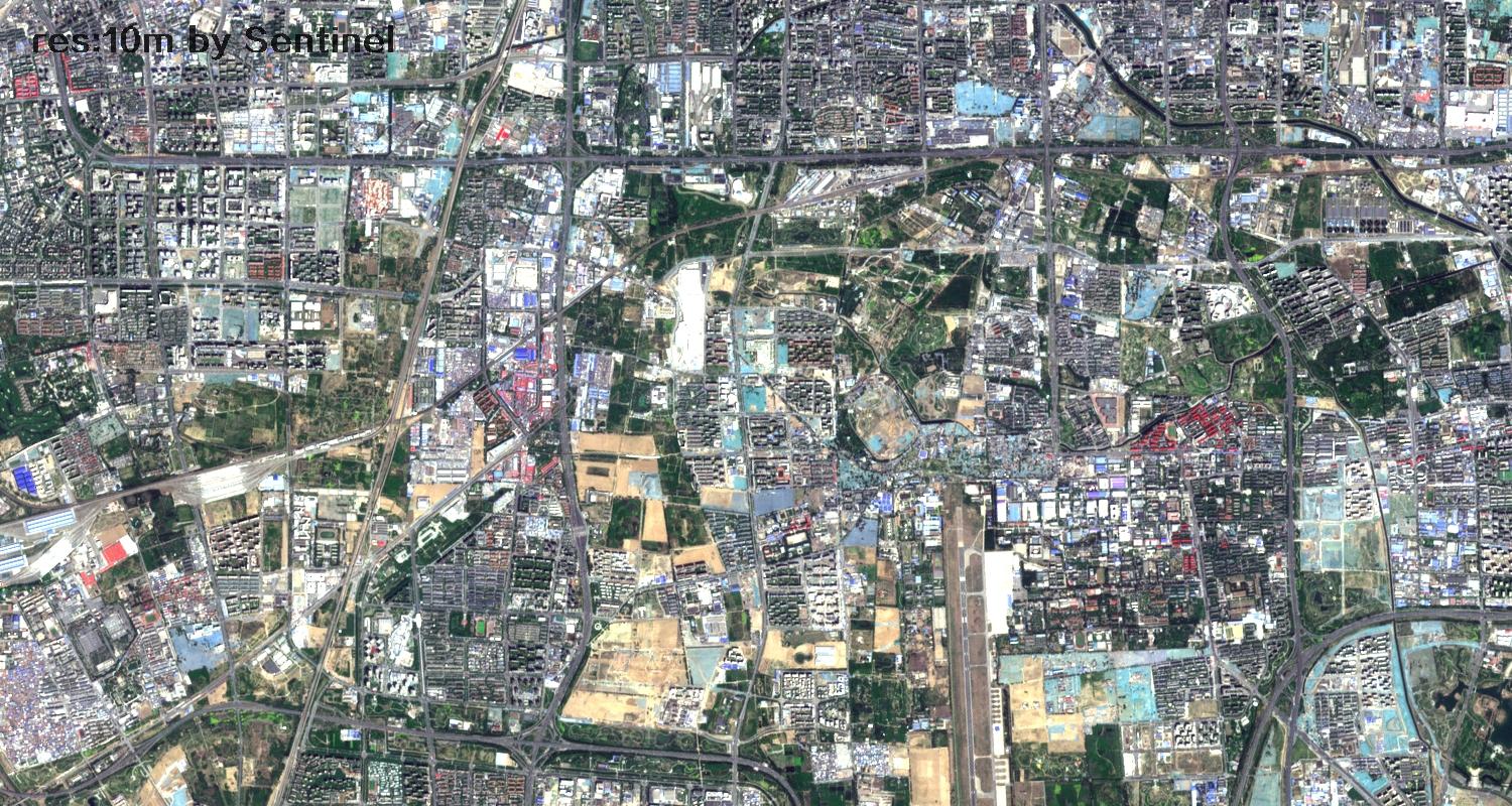 北京市2022年5月份最新卫星图