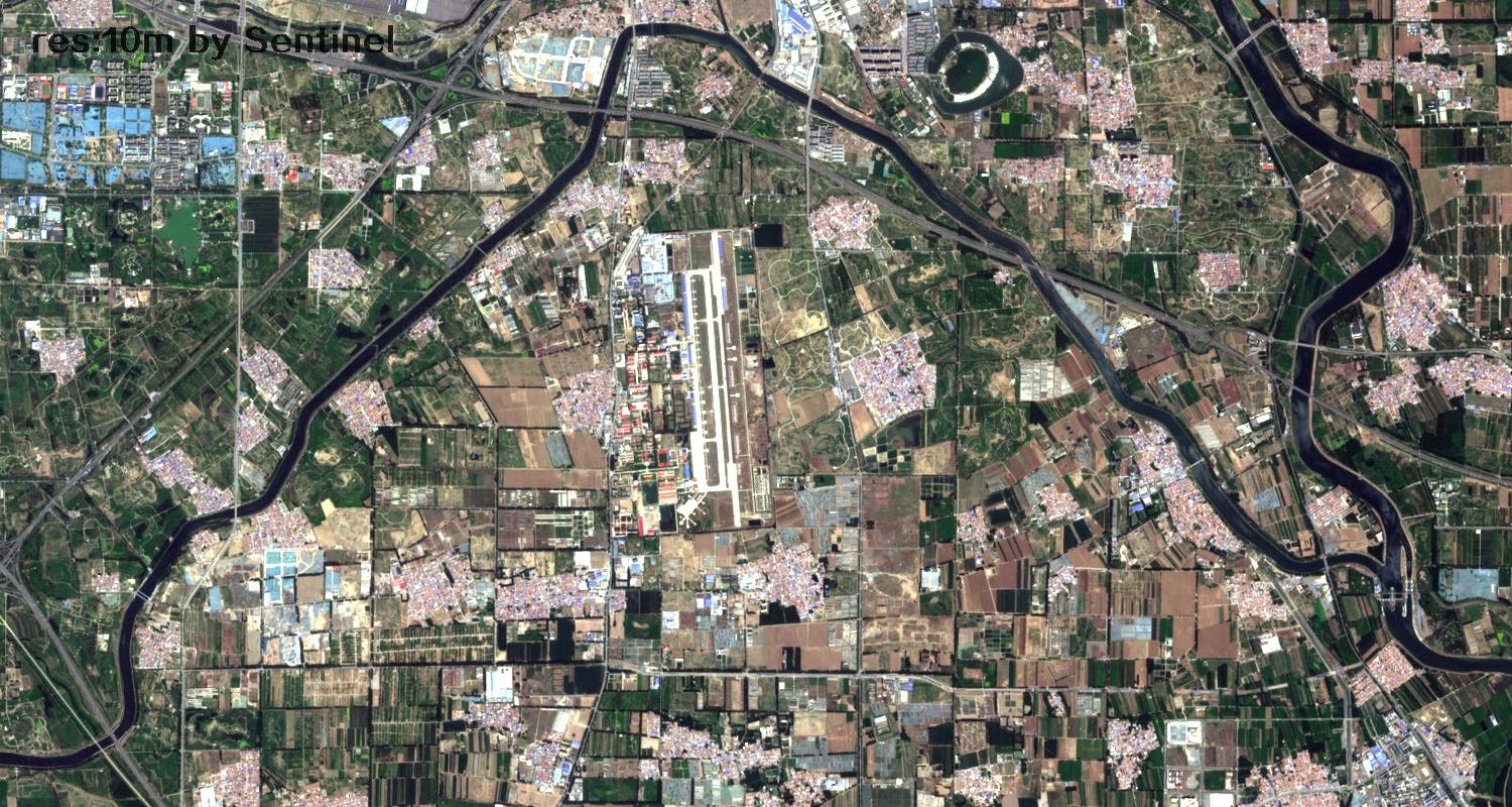 北京市2022年5月份最新卫星图