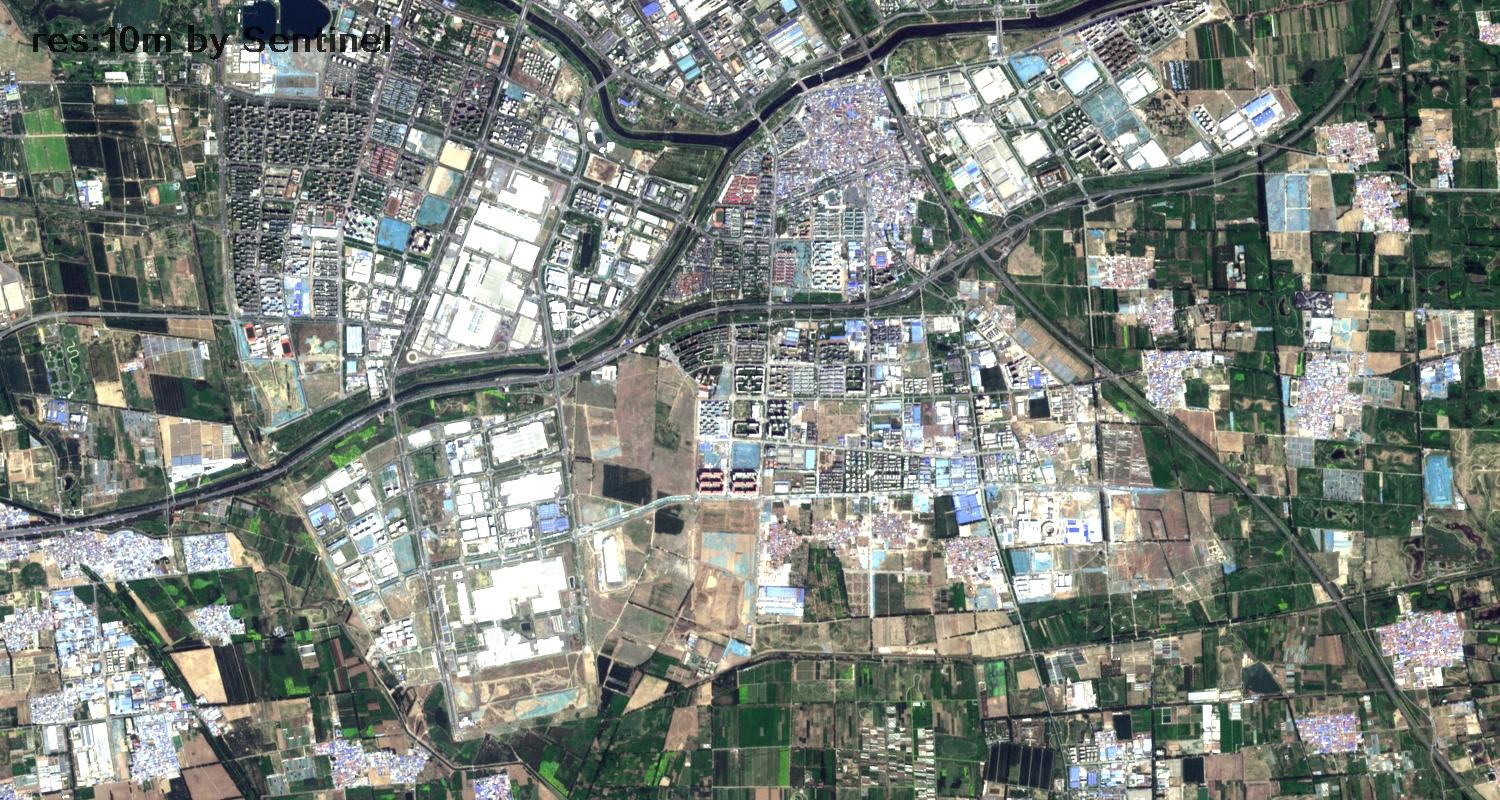 北京市2022年5月份最新卫星图