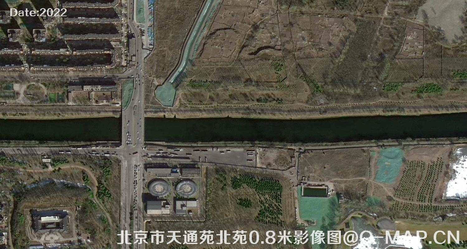 北京市天通苑北苑0.8米影像图