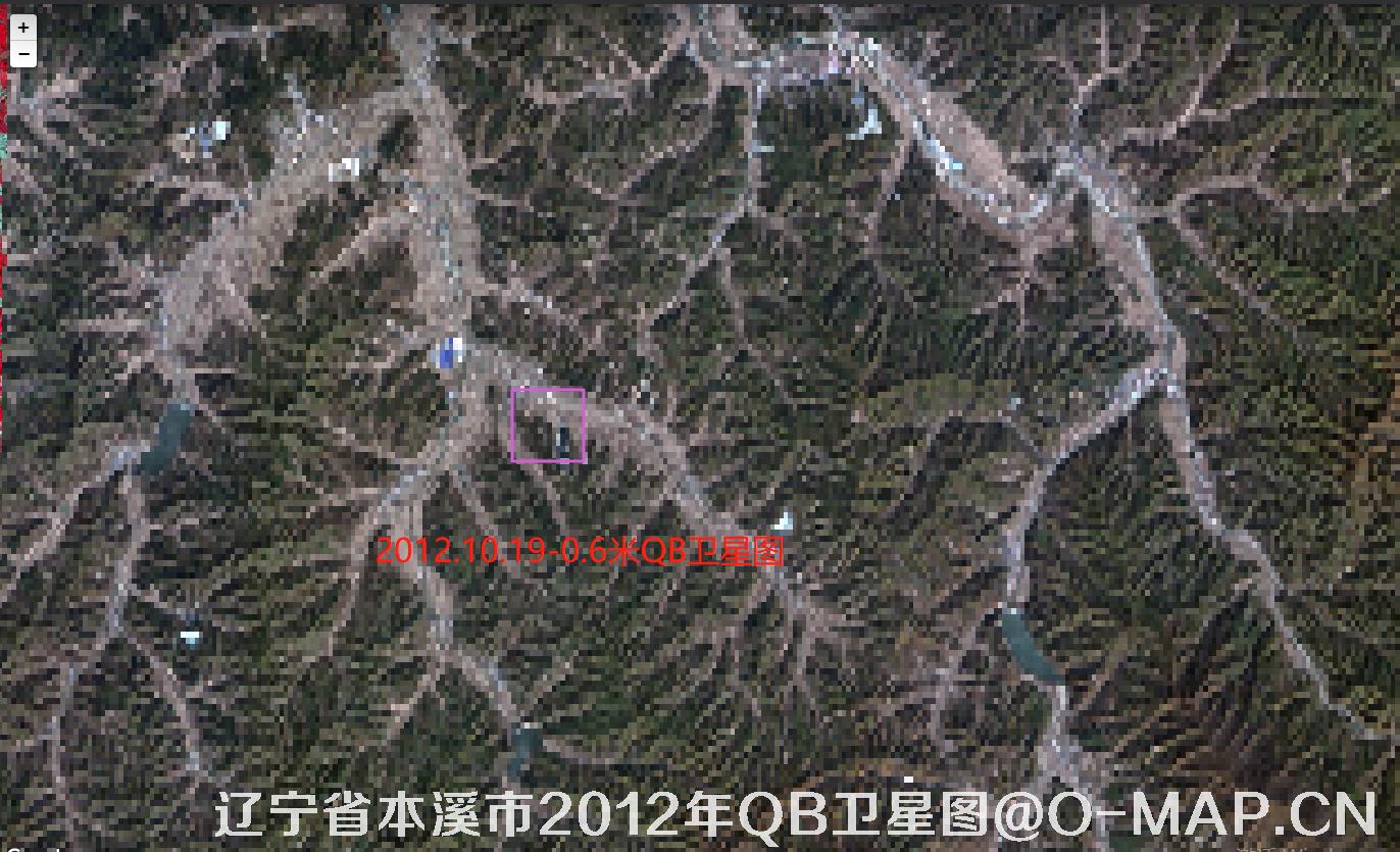 辽宁省本溪市矿区2012年快鸟卫星历史影像数据