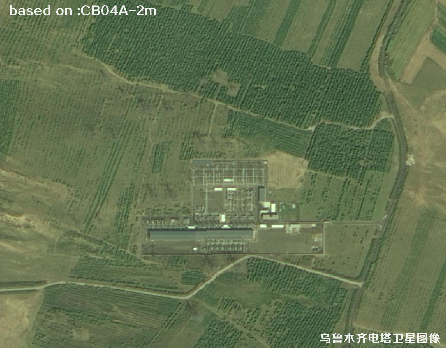 CB04A Satellite: Urumqi Power Tower 2-Meter Resolution Satellite Imagery 16