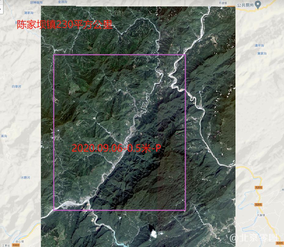 陈家坝乡卫星图查询结果