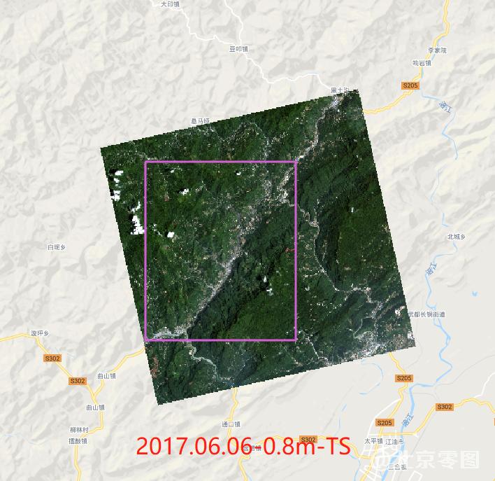 陈家坝乡卫星图查询结果