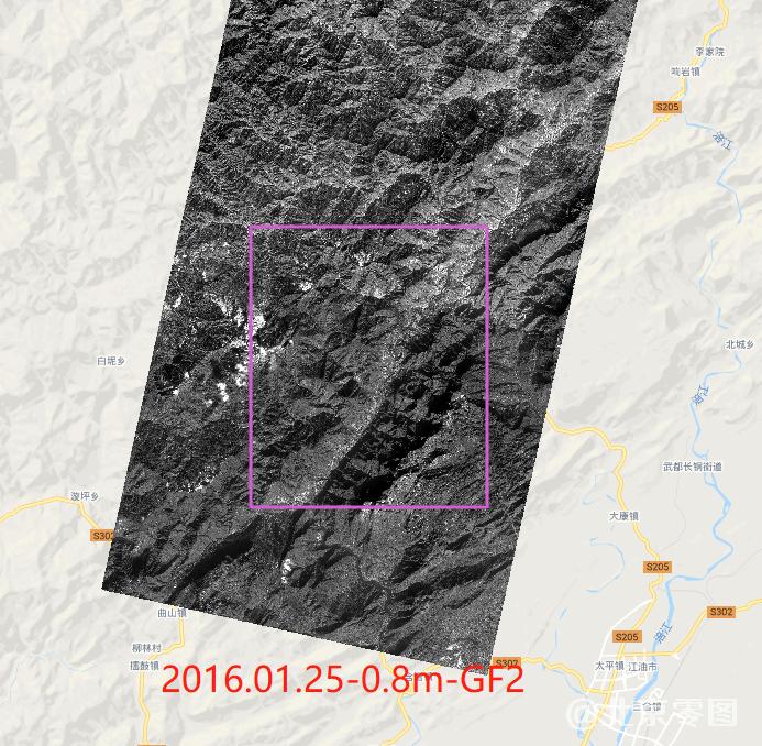 陈家坝乡卫星图查询结果