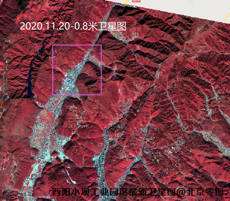 酉阳县高清卫星地图图片