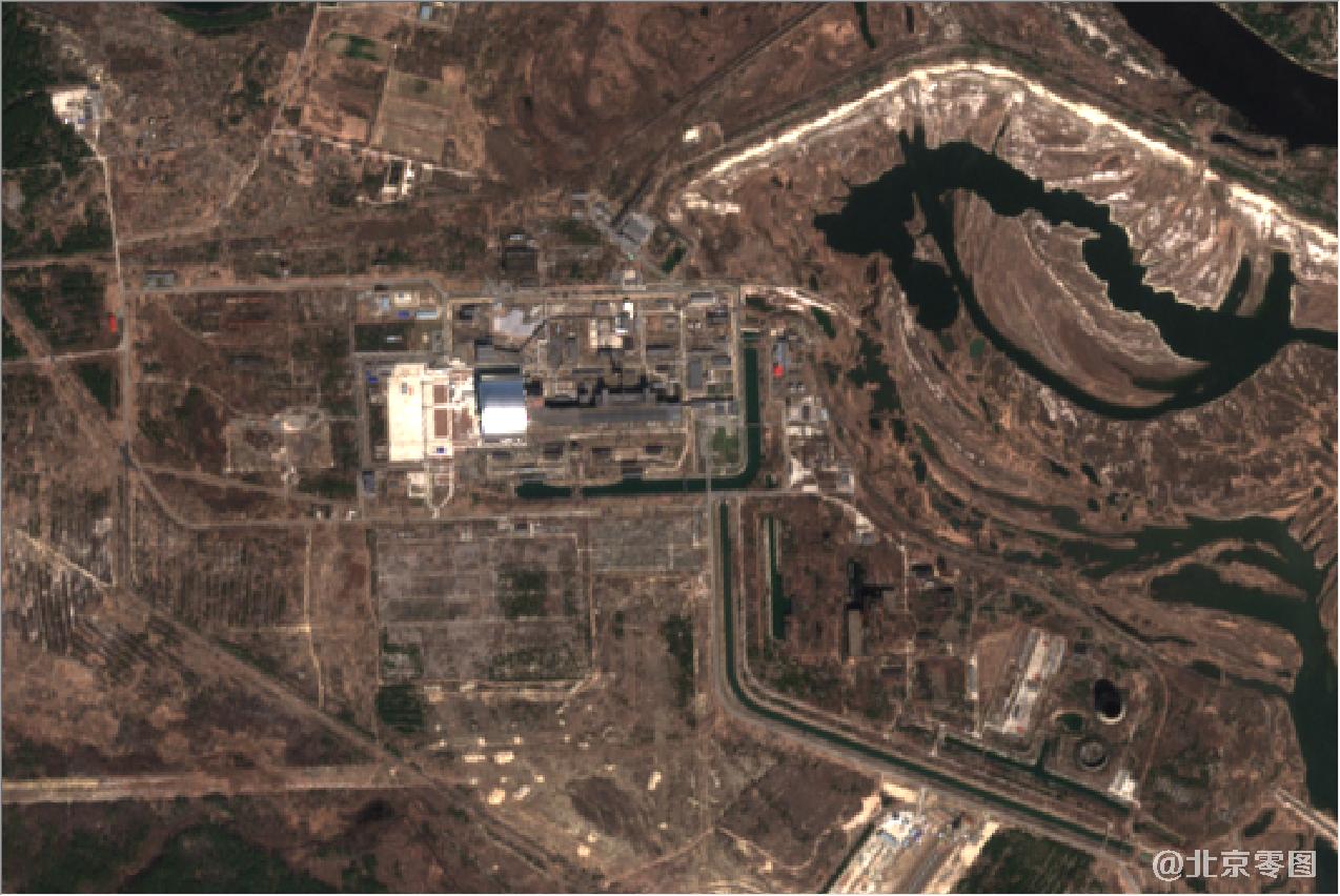 俄罗斯尔诺贝利核电站2021年4月份卫星地图