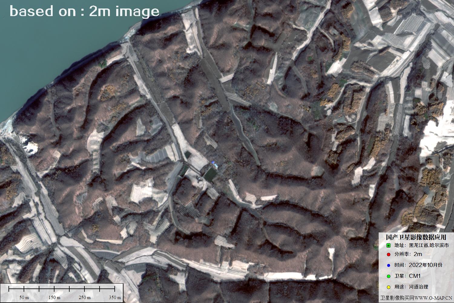 哈尔滨市CM1卫星2022年10月卫星图