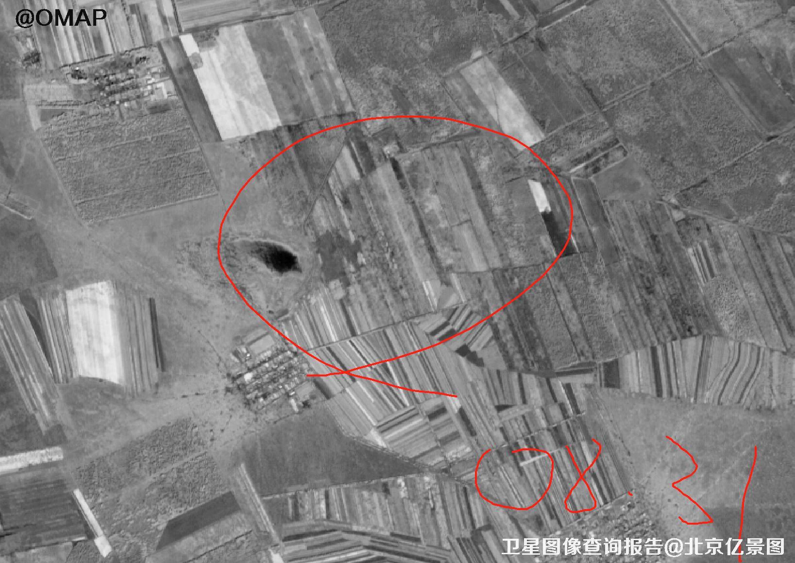 Historical satellite image preview of Daqing, 2008