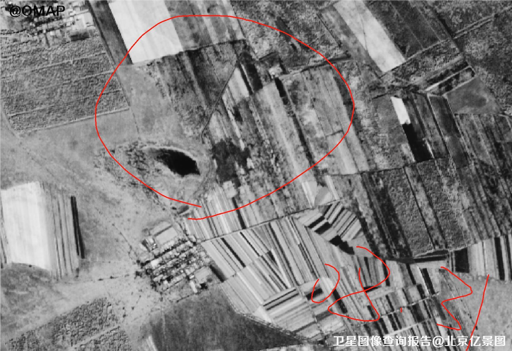 Historical satellite image preview of Daqing, 2008