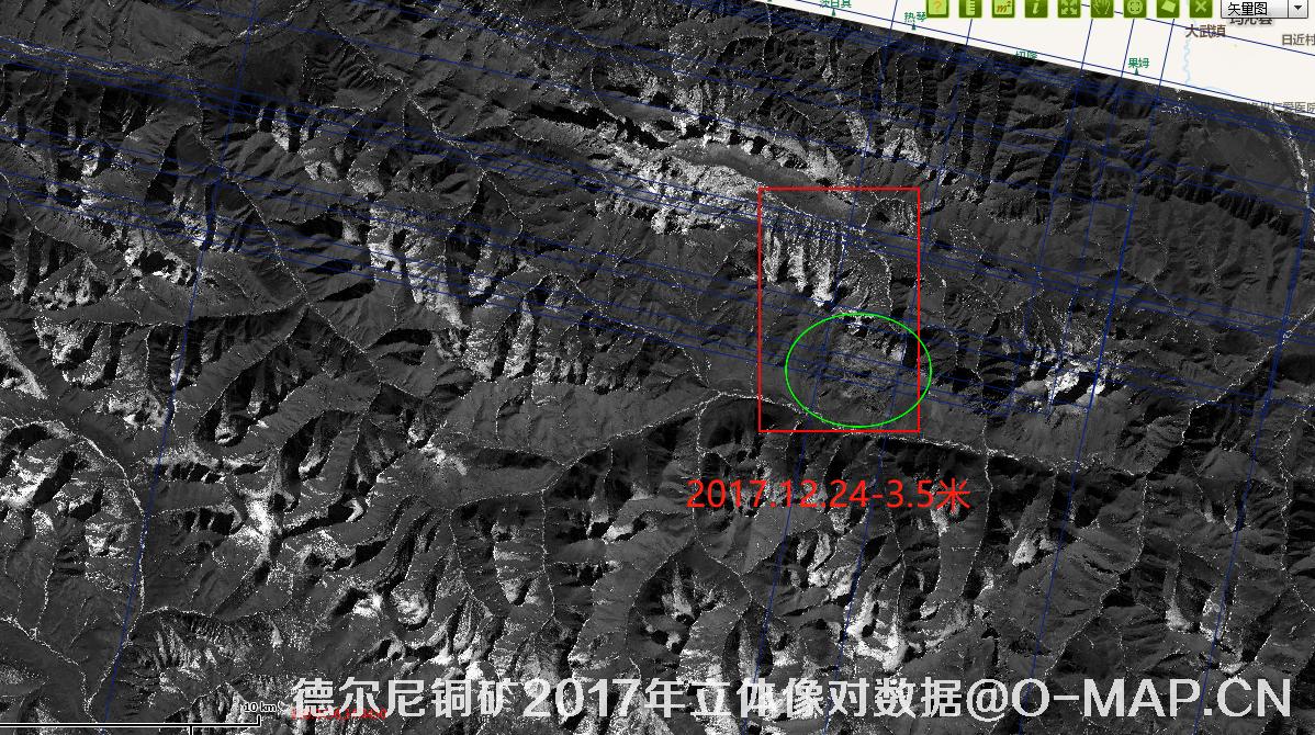 青海省德尔尼铜矿卫星立体像对数据购买方案