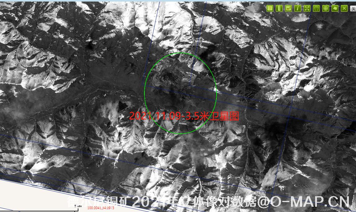 青海省德尔尼铜矿卫星立体像对数据购买方案