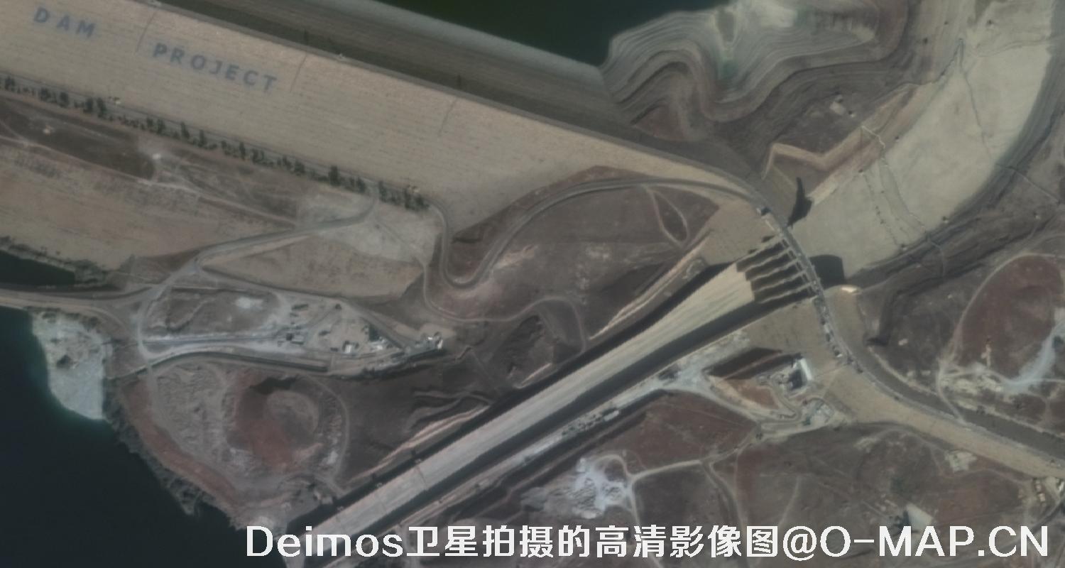 Deimos卫星拍摄的高清影像图