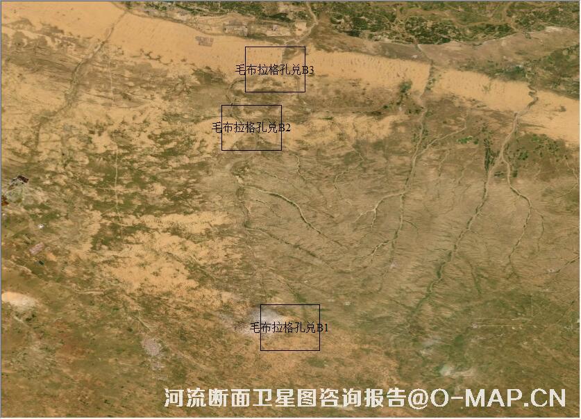 毛布拉格孔兑河流断面历史卫星图查询报告