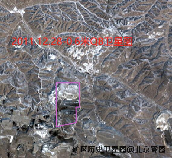 东胜河图沟矿区历史卫星图查询结果