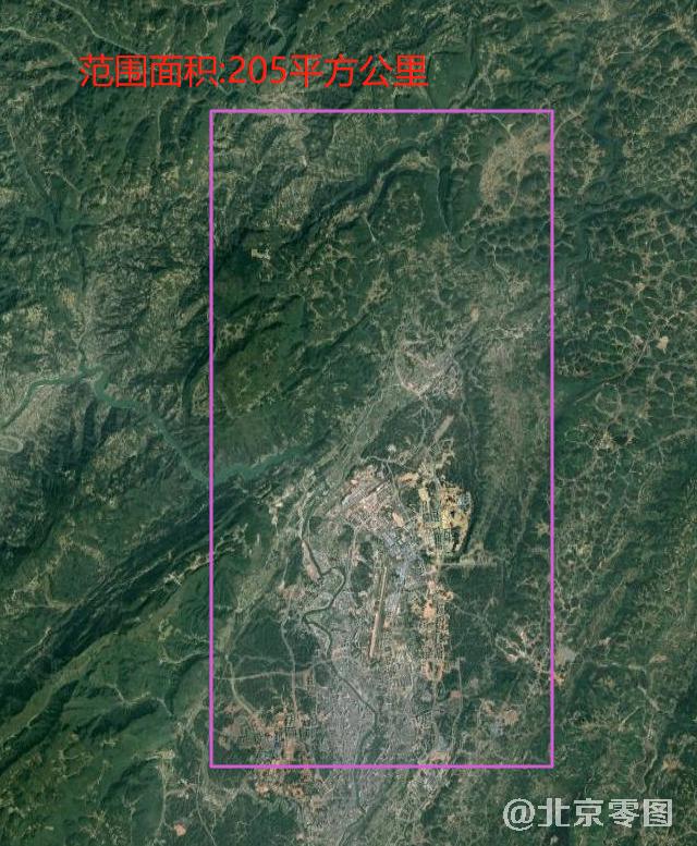 恩施市花绒寄甲样地位置图-卫星图叠加