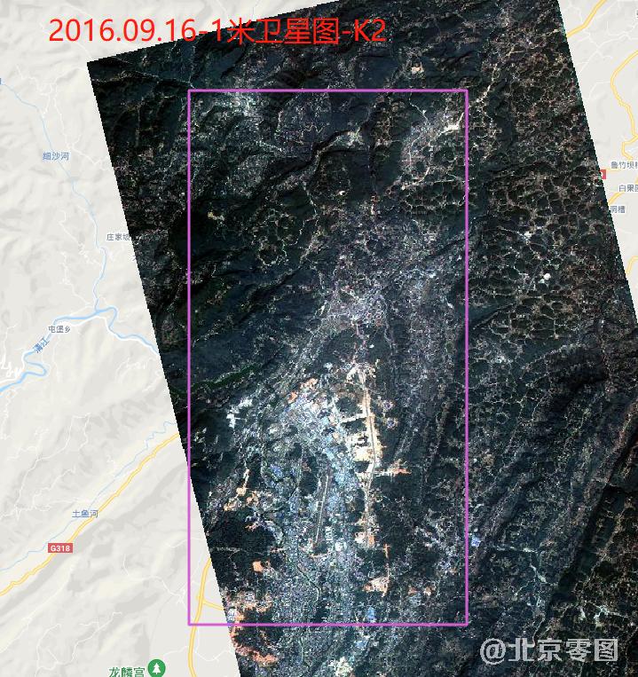 恩施市花绒寄甲样地2016年历史卫星图