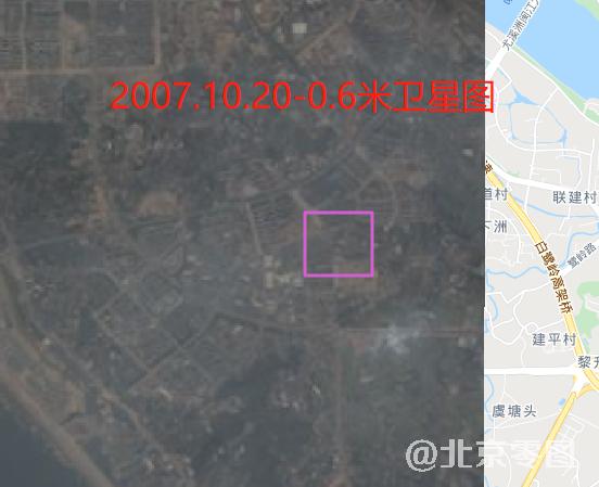 新霞镜97#楼周边卫星图查询结果