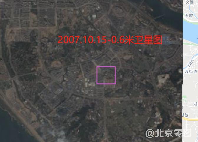 新霞镜97#楼周边卫星图查询结果
