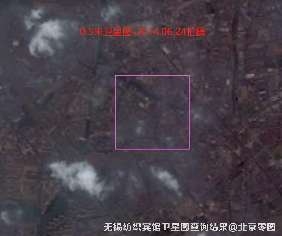无锡纺织宾馆卫星图查询结果