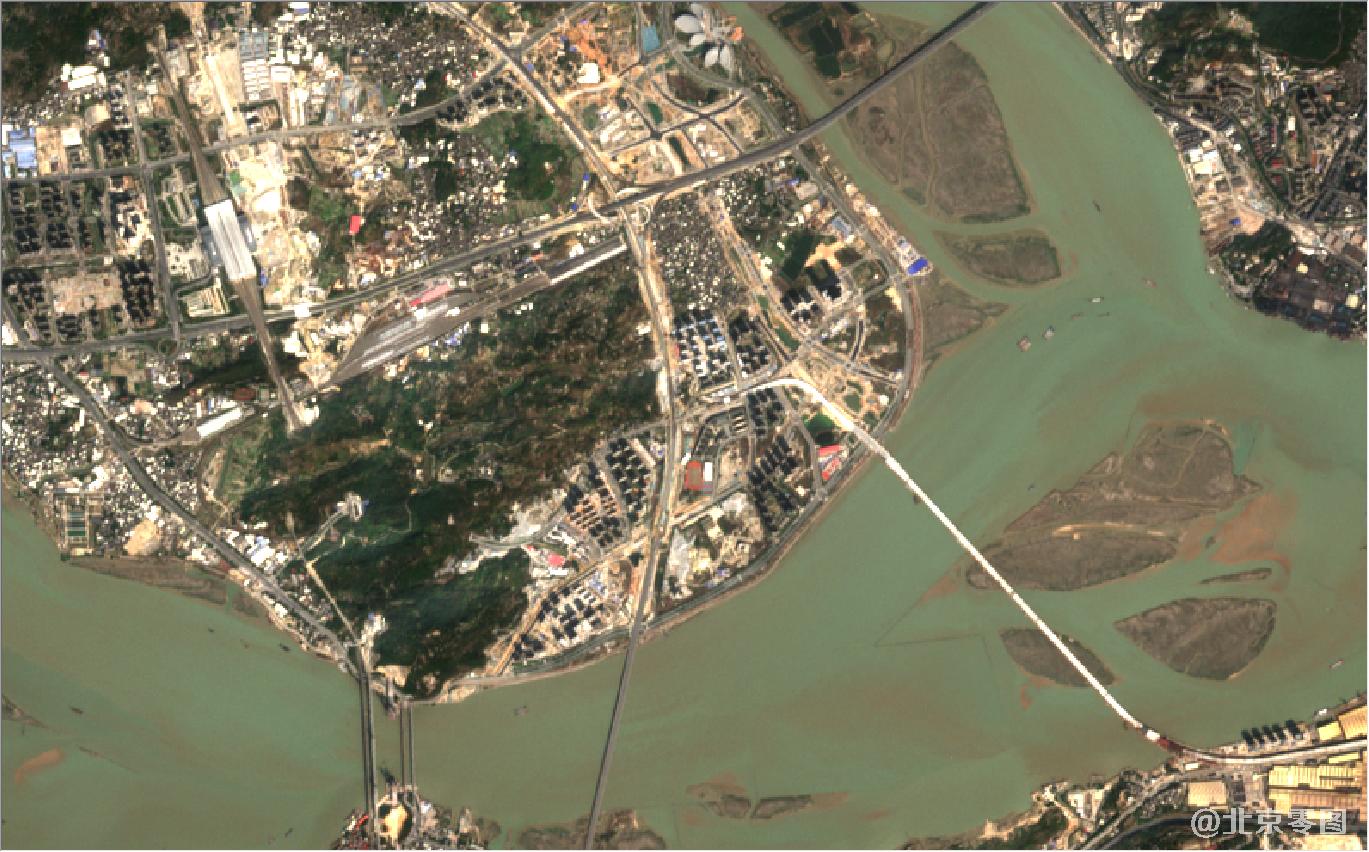 福建省福州等地市2021年最新卫星图