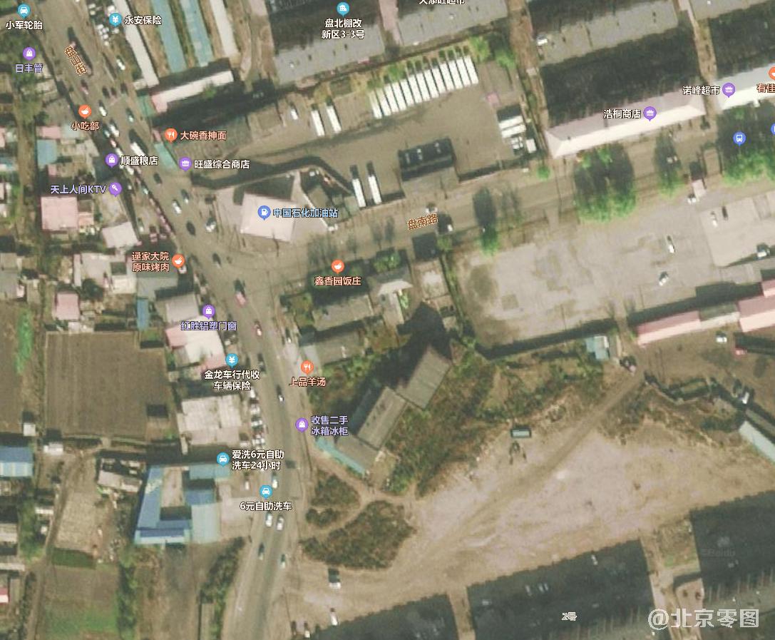 五一抚顺货车侧翻事故地点卫星图