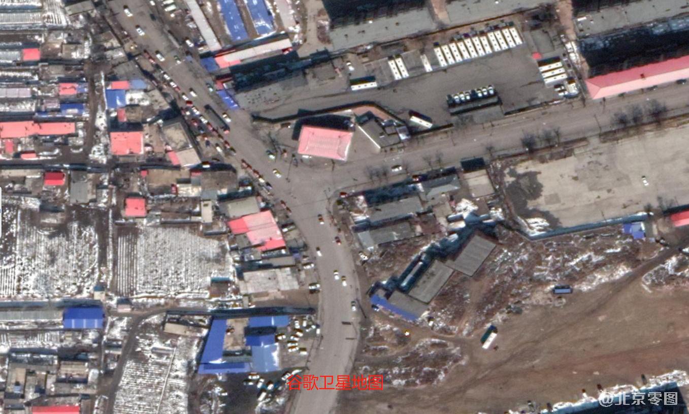 五一抚顺货车侧翻事故地点卫星图