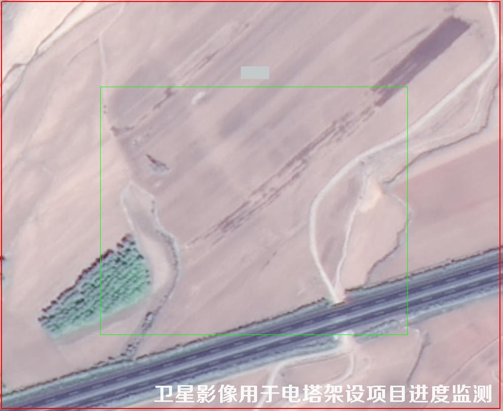 电塔架设项目进度卫星监测示例1