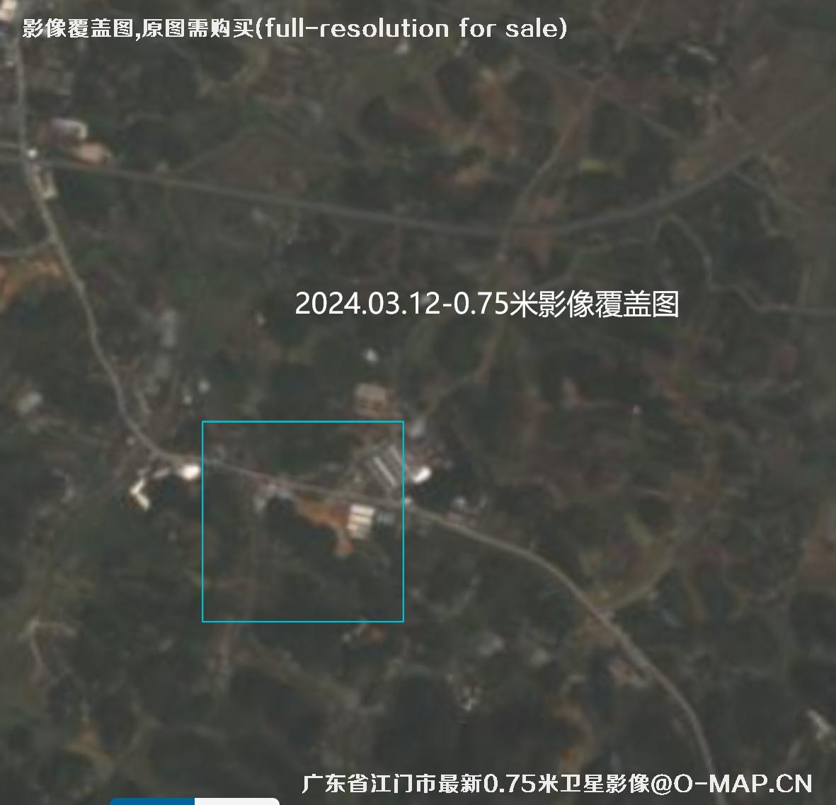 广东省江门市最新【0.5-0.75-2】米分辨率卫星影像图