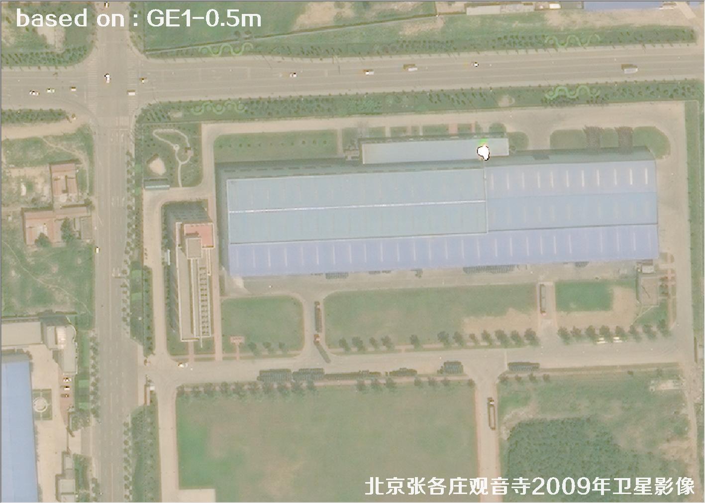 2009年北京市张各庄GeoEye卫星图像1