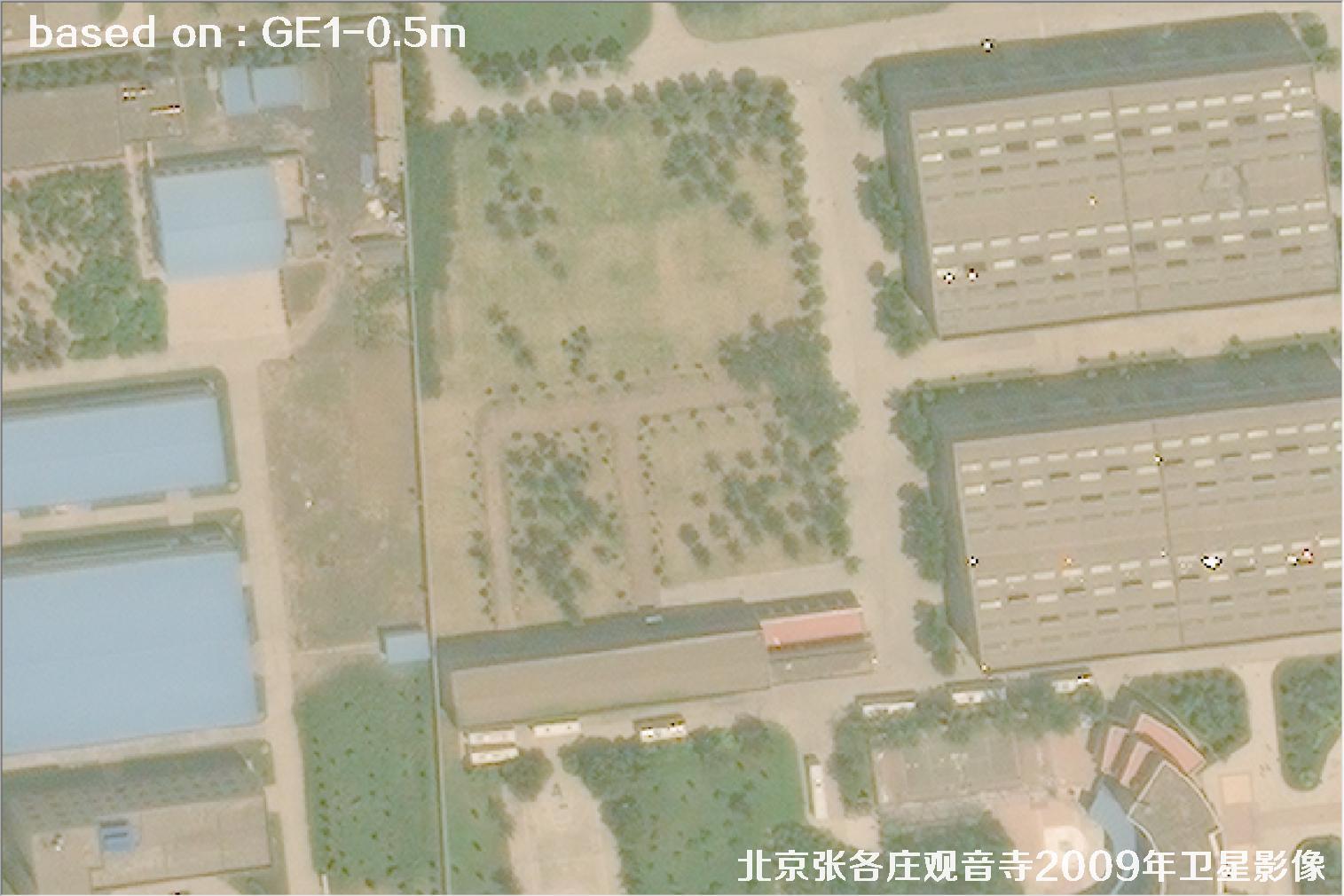 2009年北京市张各庄GeoEye卫星图像12