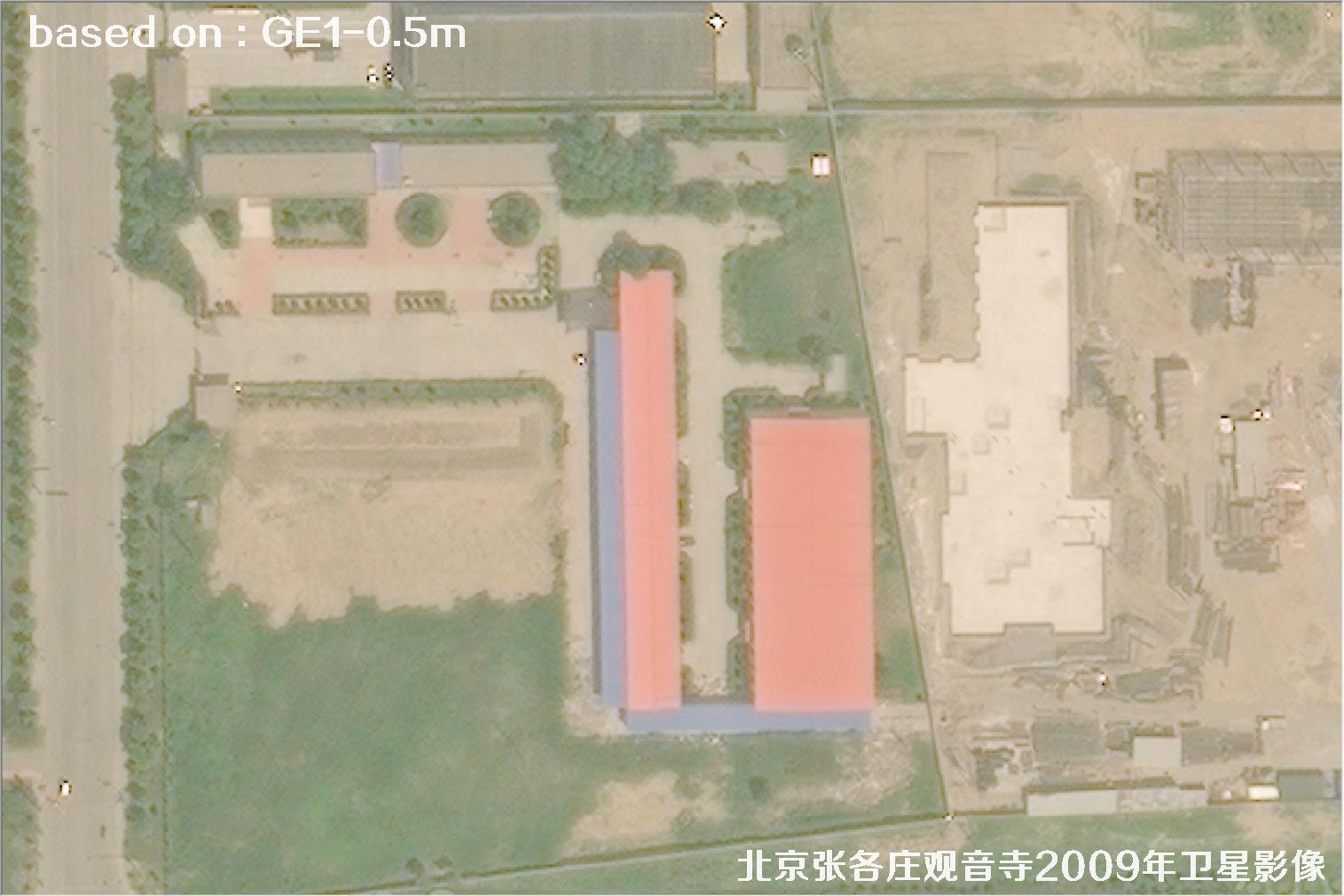 2009年北京市张各庄GeoEye卫星图像2