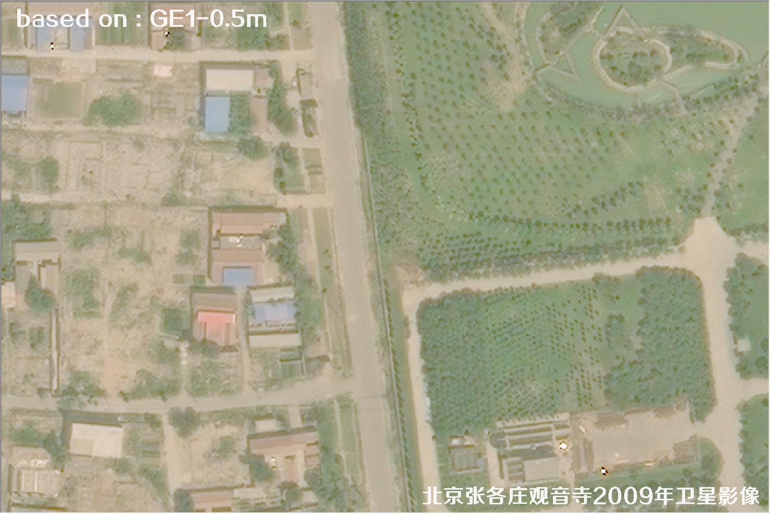 2009年北京市张各庄GeoEye卫星图像27