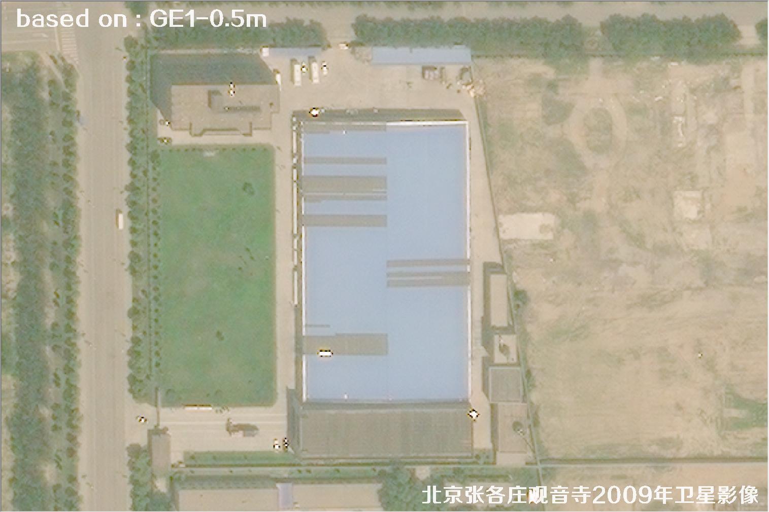 2009年北京市张各庄GeoEye卫星图像3